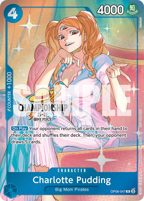 Charlotte Pudding (CS 25-26 Celebration Pack) [One Piece Promotion Cards] | Cards and Coasters CA