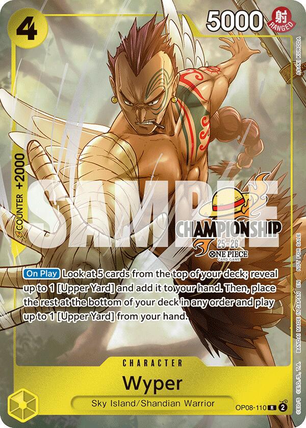 Wyper (CS 25-26 Celebration Pack) [One Piece Promotion Cards] | Cards and Coasters CA