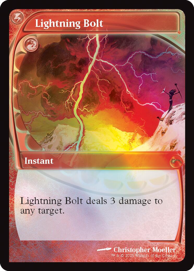 Lightning Bolt (Retro Frame) [Secret Lair Drop Series] | Cards and Coasters CA