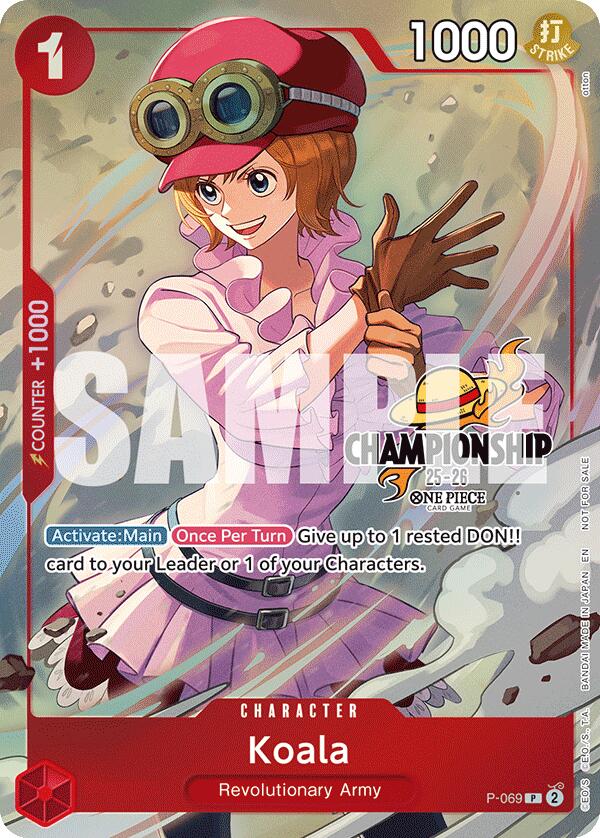 Koala (CS 25-26 Event Pack Finalist Ver.) [One Piece Promotion Cards] | Cards and Coasters CA
