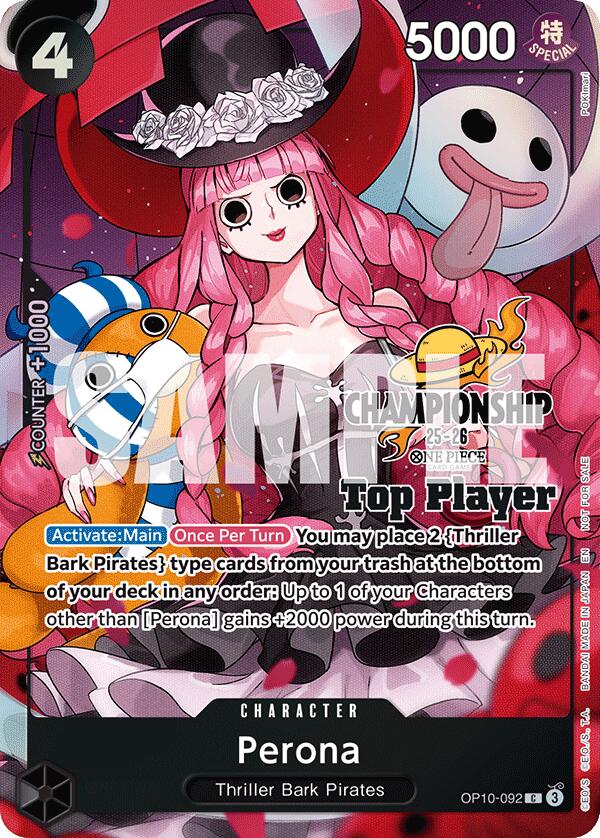 Perona (CS 25-26 Top Player Pack) [One Piece Promotion Cards] | Cards and Coasters CA