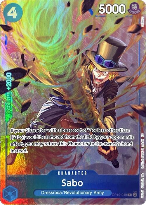 Sabo (Premium Card Collection -Best Selection Vol. 4-) [One Piece Promotion Cards] | Cards and Coasters CA