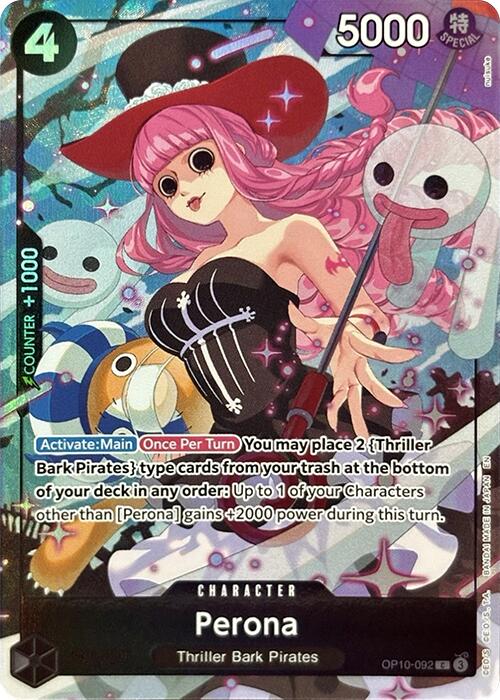 Perona (Premium Card Collection -Best Selection Vol. 4-) [One Piece Promotion Cards] | Cards and Coasters CA