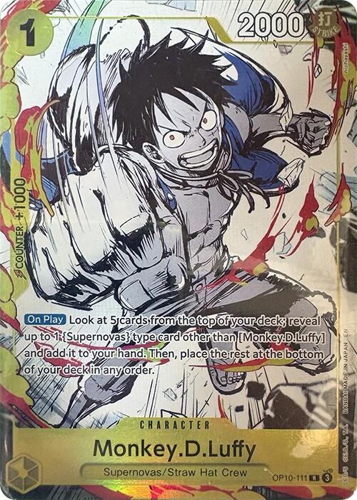 Monkey.D.Luffy (Premium Card Collection -6 assort vol.1-) [One Piece Promotion Cards] | Cards and Coasters CA