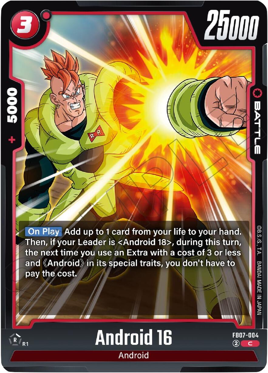 Android 16 [Wish For Shenron] | Cards and Coasters CA