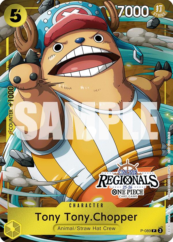Tony Tony.Chopper (Online Regional Participation Pack 2025 Vol.2) [One Piece Promotion Cards] | Cards and Coasters CA