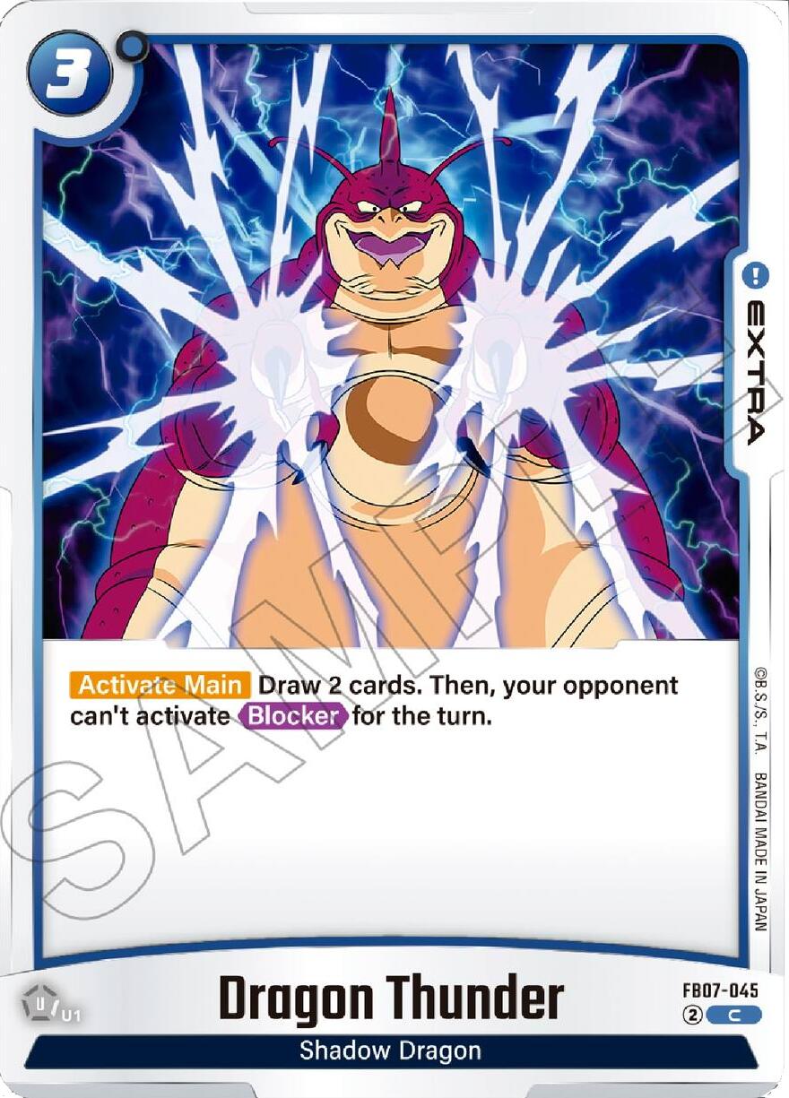 Dragon Thunder [Wish For Shenron] | Cards and Coasters CA