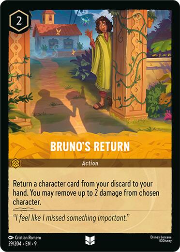 Bruno's Return (29/204) [Fabled] | Cards and Coasters CA