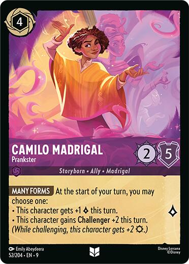 Camilo Madrigal - Prankster (52/204) [Fabled] | Cards and Coasters CA
