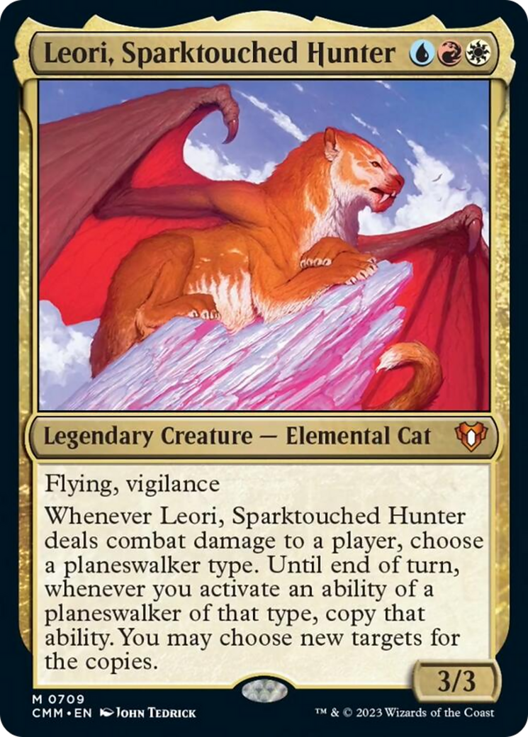 Leori, Sparktouched Hunter [Commander Masters] | Cards and Coasters CA