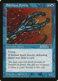 Sibilant Spirit (Oversized) [Oversize Cards] | Cards and Coasters CA