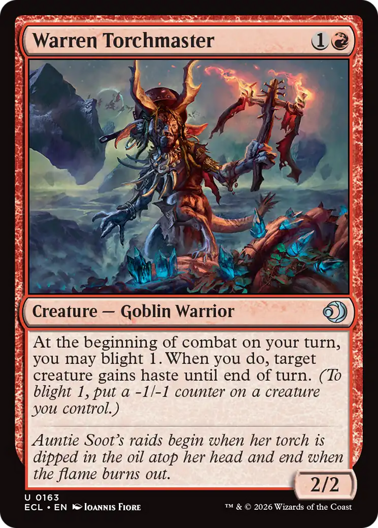 Warren Torchmaster [Lorwyn Eclipsed] | Cards and Coasters CA