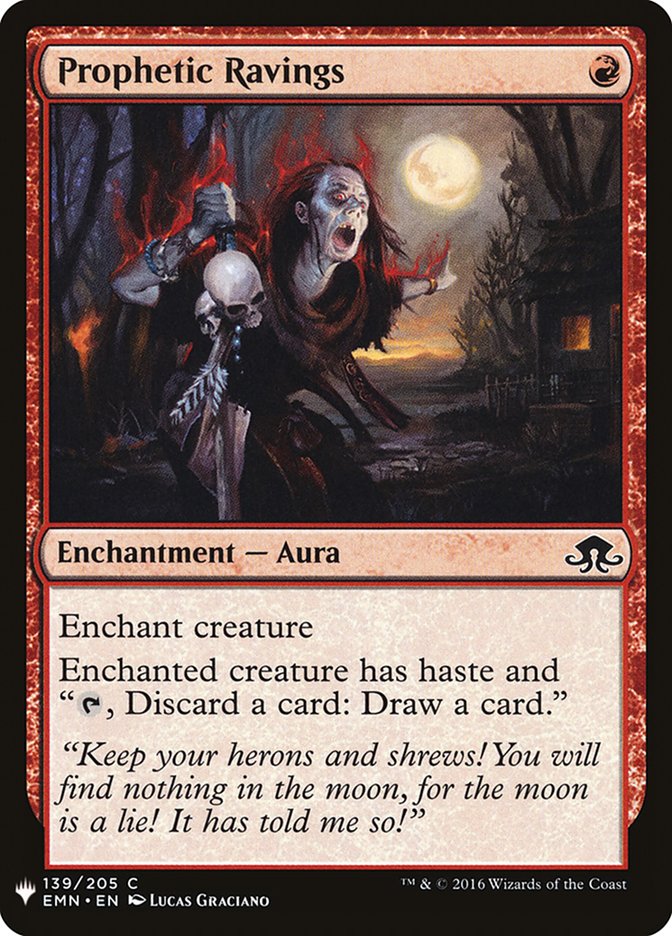 Prophetic Ravings [Mystery Booster] | Cards and Coasters CA