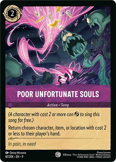 Poor Unfortunate Souls (61/204) [Fabled] | Cards and Coasters CA