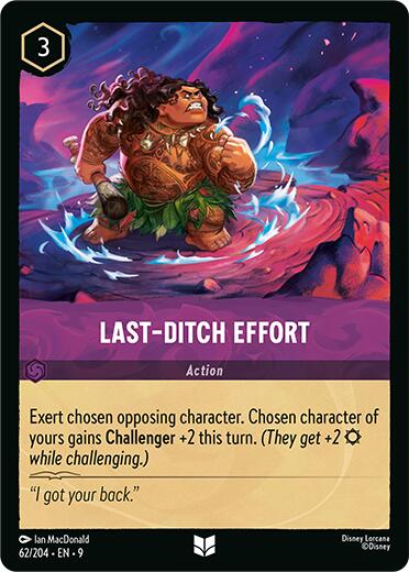 Last-Ditch Effort (62/204) [Fabled] | Cards and Coasters CA