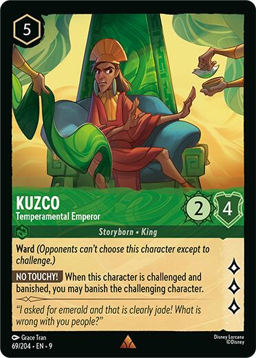 Kuzco - Temperamental Emperor (69/204) [Fabled] | Cards and Coasters CA