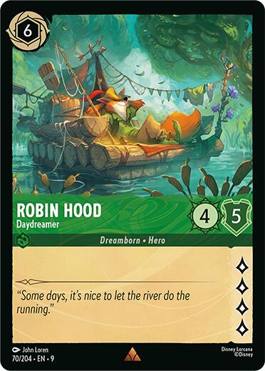 Robin Hood - Daydreamer (70/204) [Fabled] | Cards and Coasters CA