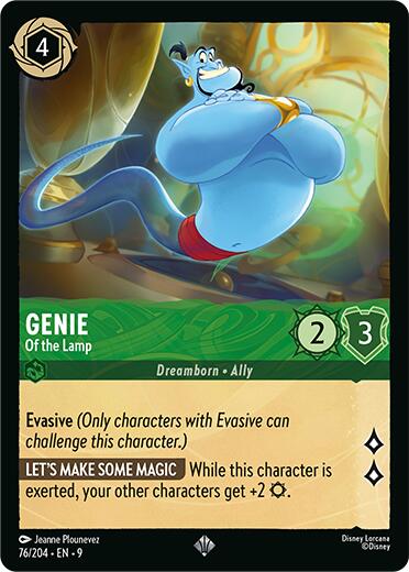Genie - Of the Lamp (76/204) [Fabled] | Cards and Coasters CA