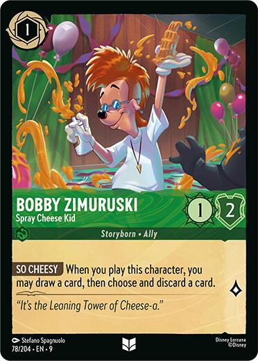 Bobby Zimuruski - Spray Cheese Kid (78/204) [Fabled] | Cards and Coasters CA