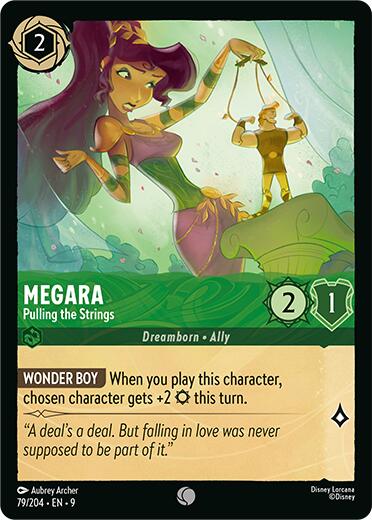 Megara - Pulling the Strings (79/204) [Fabled] | Cards and Coasters CA