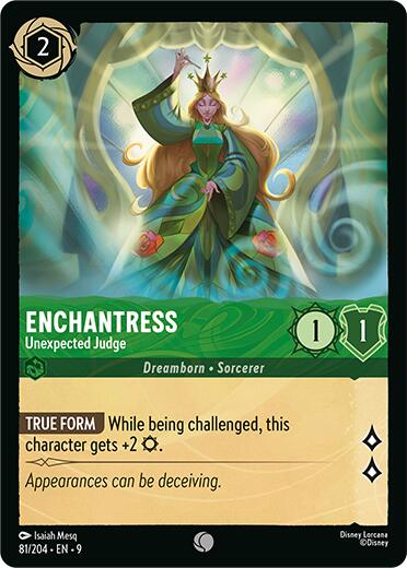 Enchantress - Unexpected Judge (81/204) [Fabled] | Cards and Coasters CA