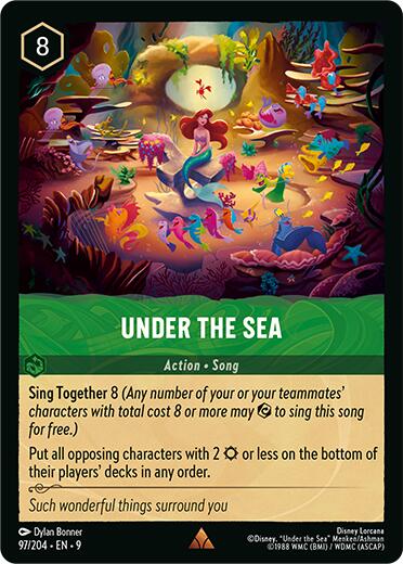 Under the Sea (97/204) [Fabled] | Cards and Coasters CA