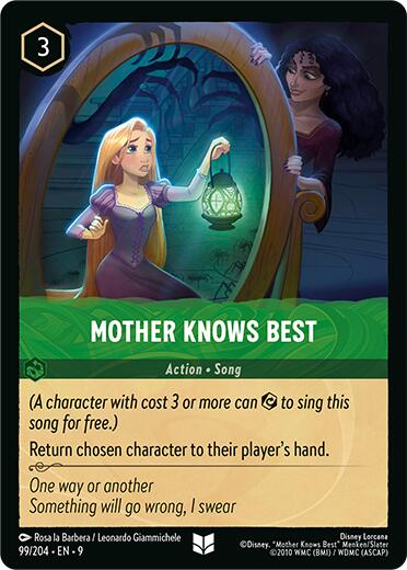 Mother Knows Best (99/204) [Fabled] | Cards and Coasters CA