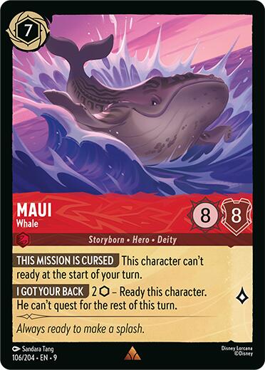 Maui - Whale (106/204) [Fabled] | Cards and Coasters CA