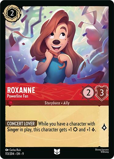 Roxanne - Powerline Fan (113/204) [Fabled] | Cards and Coasters CA