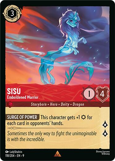 Sisu - Emboldened Warrior (118/204) [Fabled] | Cards and Coasters CA