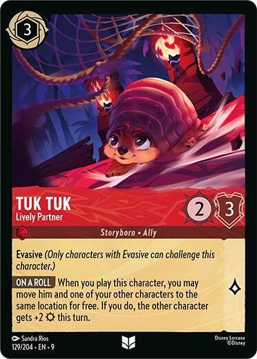 Tuk Tuk - Lively Partner (129/204) [Fabled] | Cards and Coasters CA