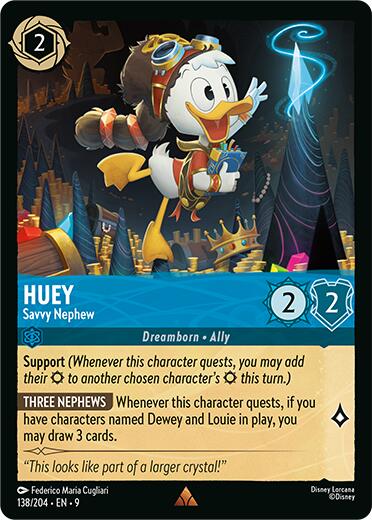 Huey - Savvy Nephew (138/204) [Fabled] | Cards and Coasters CA