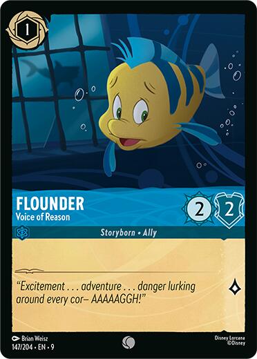 Flounder - Voice of Reason (147/204) [Fabled] | Cards and Coasters CA