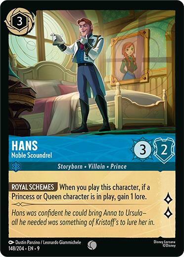 Hans - Noble Scoundrel (148/204) [Fabled] | Cards and Coasters CA