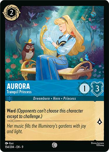 Aurora - Tranquil Princess (154/204) [Fabled] | Cards and Coasters CA