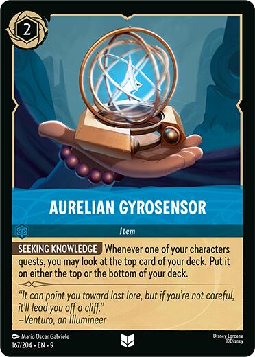 Aurelian Gyrosensor (167/204) [Fabled] | Cards and Coasters CA