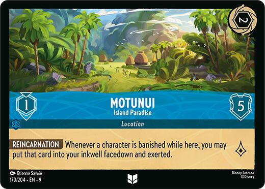 Motunui - Island Paradise (170/204) [Fabled] | Cards and Coasters CA