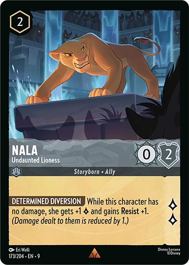 Nala - Undaunted Lioness (173/204) [Fabled] | Cards and Coasters CA