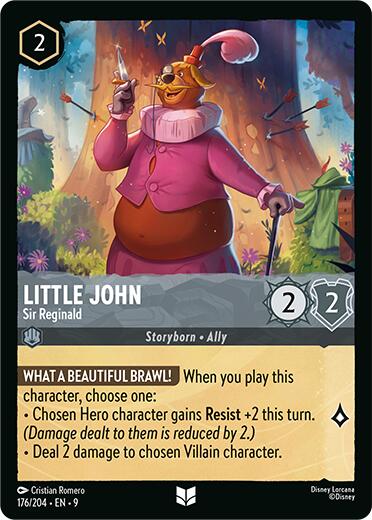 Little John - Sir Reginald (176/204) [Fabled] | Cards and Coasters CA
