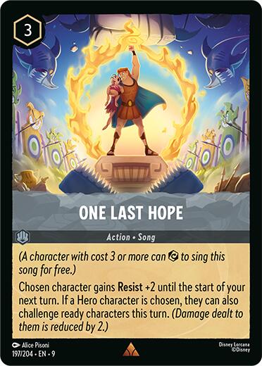 One Last Hope (197/204) [Fabled] | Cards and Coasters CA