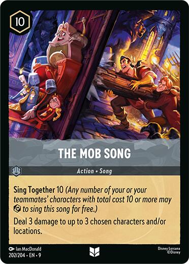 The Mob Song (202/204) [Fabled] | Cards and Coasters CA