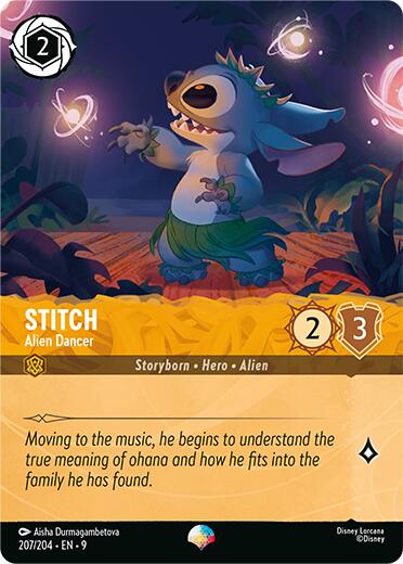 Stitch - Alien Dancer (Epic) (207/204) [Fabled] | Cards and Coasters CA