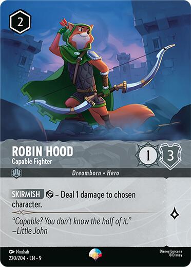 Robin Hood - Capable Fighter (Epic) (220/204) [Fabled] | Cards and Coasters CA