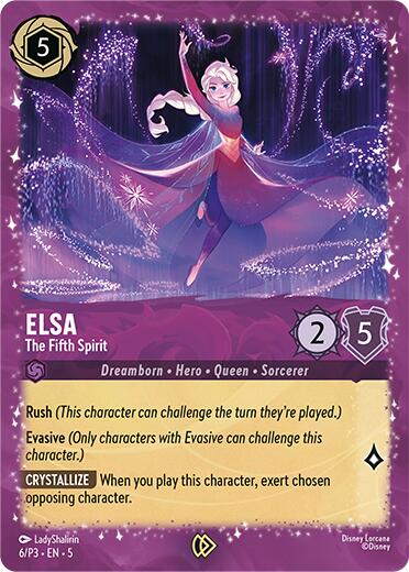 Elsa - The Fifth Spirit (6/P3) [Promo Cards] | Cards and Coasters CA