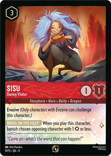 Sisu - Daring Visitor (9/P3) [Promo Cards] | Cards and Coasters CA