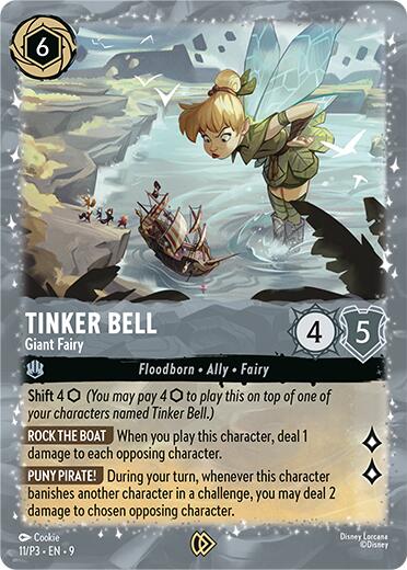 Tinker Bell - Giant Fairy (11/P3) [Promo Cards] | Cards and Coasters CA