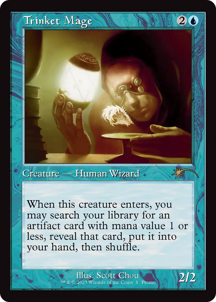 Trinket Mage (Retro Frame) [Standard Showdown Promos] | Cards and Coasters CA