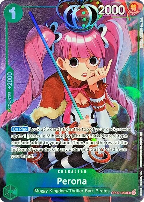 Perona (Illustration Box Vol.4) [One Piece Promotion Cards] | Cards and Coasters CA