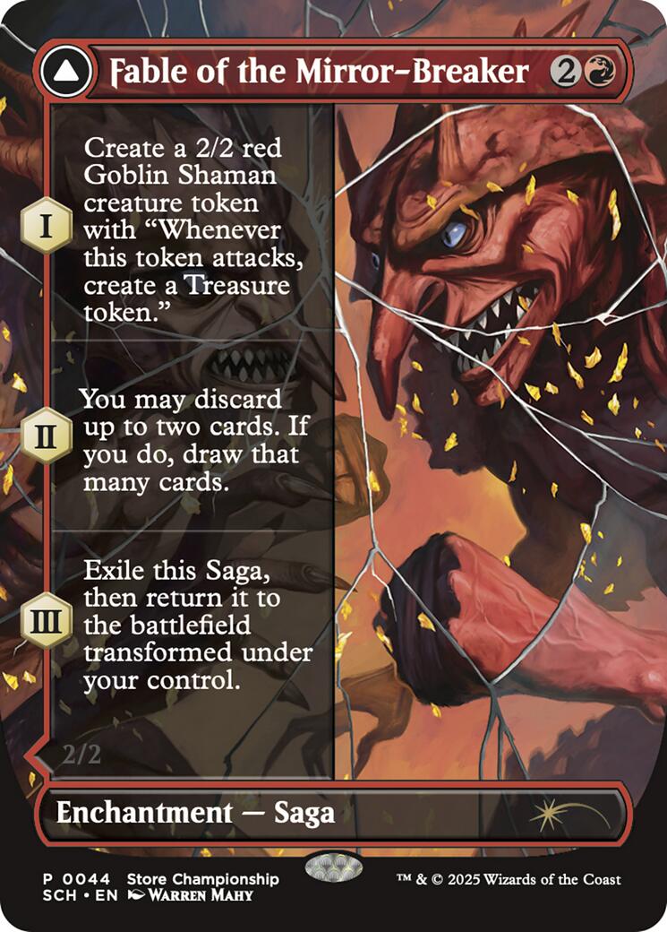 Fable of the Mirror-Breaker [Store Championships 2025] | Cards and Coasters CA
