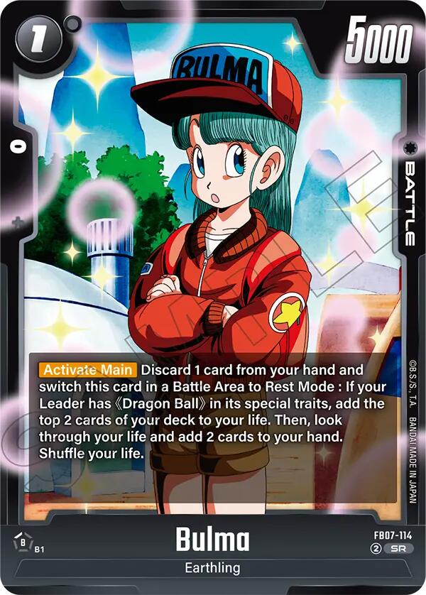 Bulma (FB07-114) [Wish For Shenron] | Cards and Coasters CA
